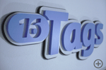 3D-Logo 16Tags