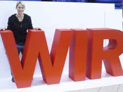 Styroporlogo WIR